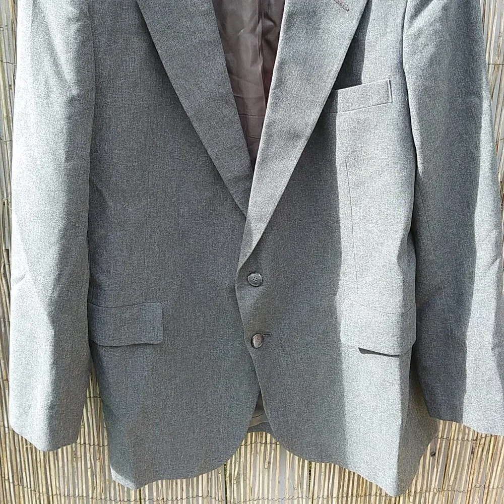 Levi's Blazer Suit Jacket - Action Suits - Business Class - Gray - No Size Tag